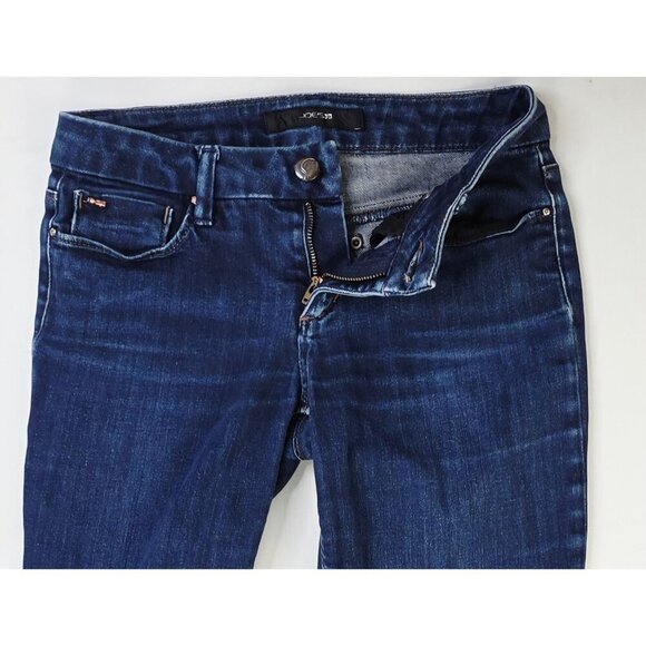 Joe's Jeans Size 24X27 Womens Ankle Chelsea Blue Denim 5 Pocket Logo Tag - Picture 7 of 11